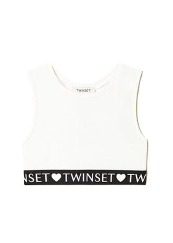 TWINSET CANOTTA CROPPED