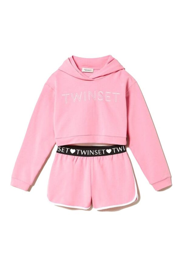 TWINSET FELPA BOXY E SHORTS