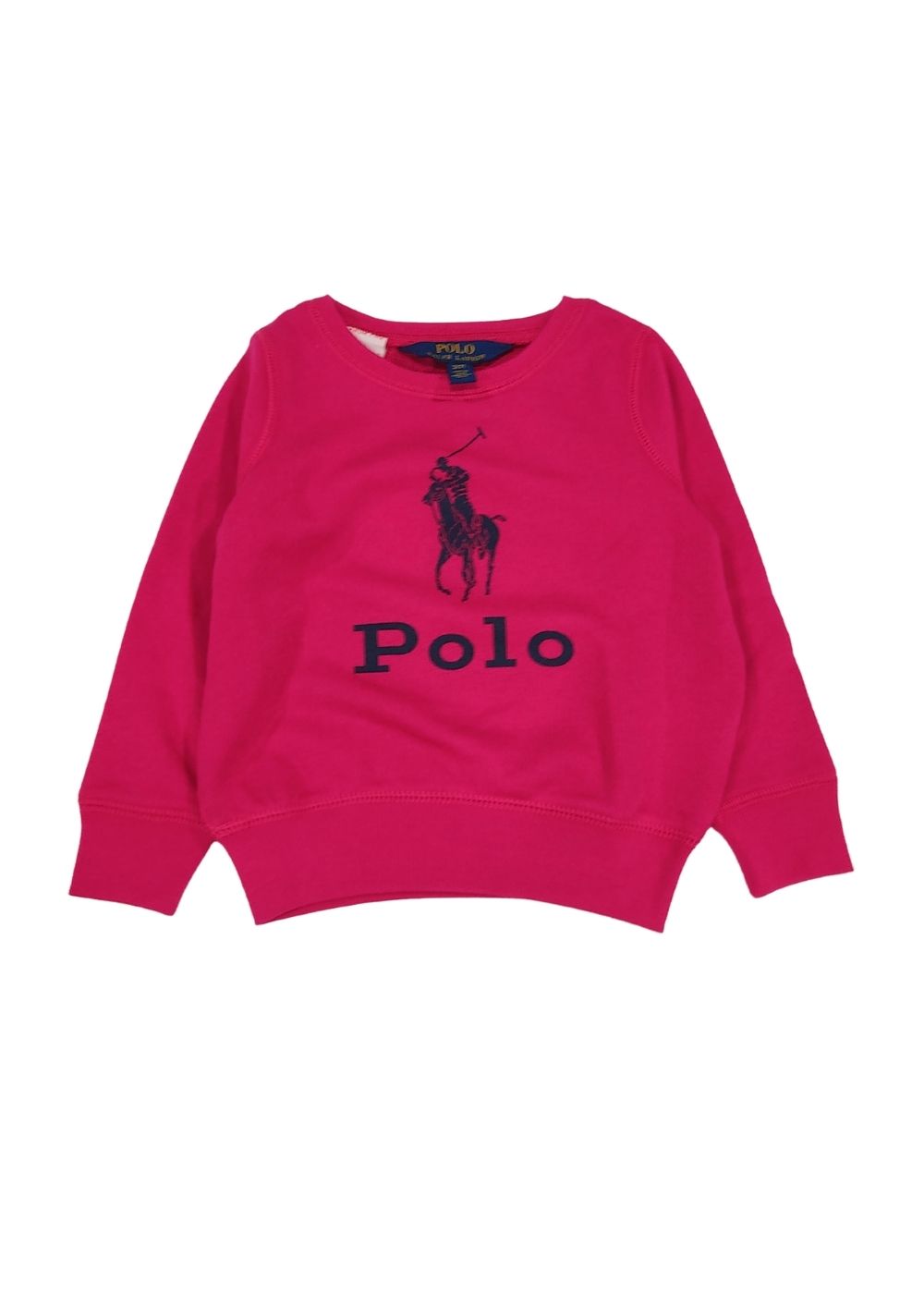 Featured image for “POLO RALPH LAUREN FELPA ROSA GIROCOLLO”