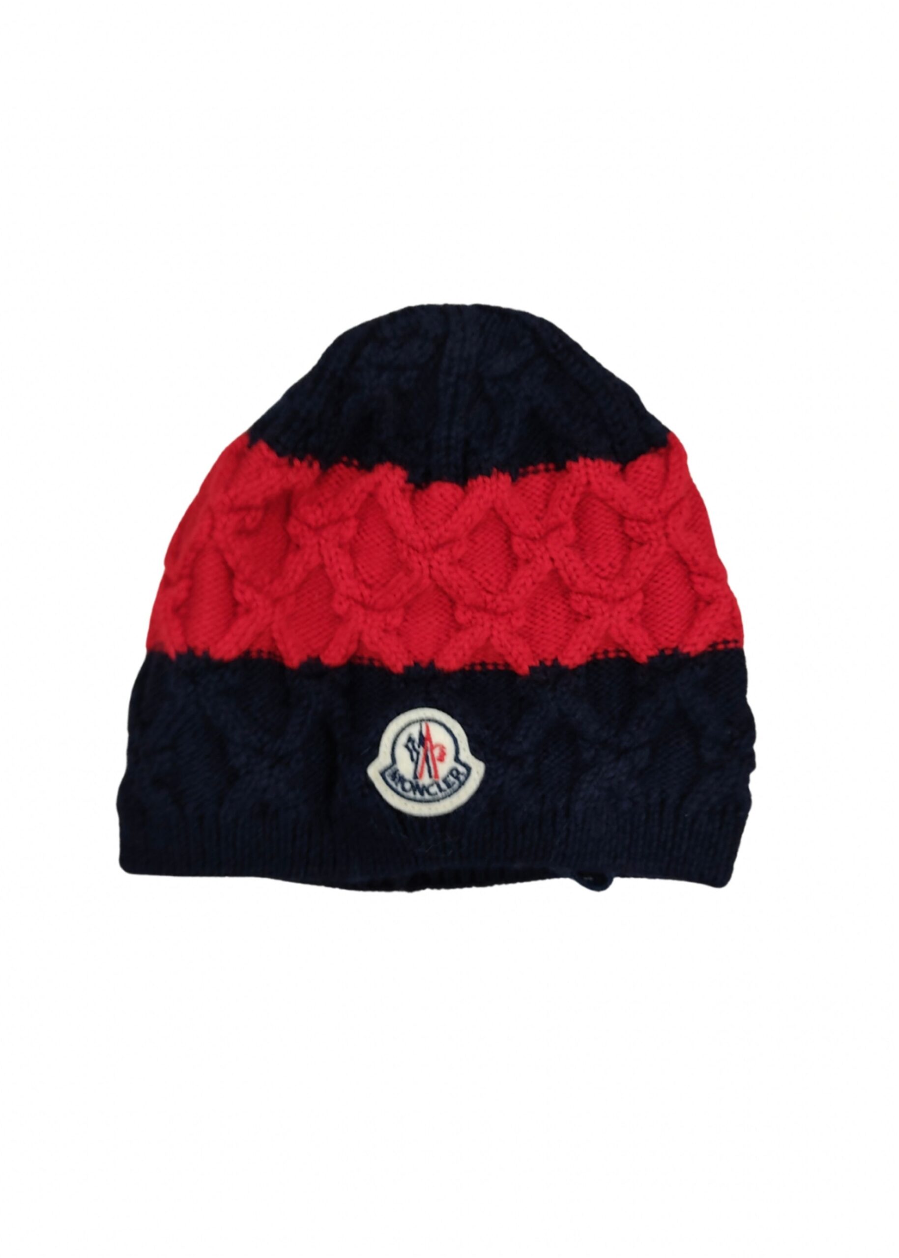 Featured image for “MONCLER BERRETTO LANA BLU-ROSSO”