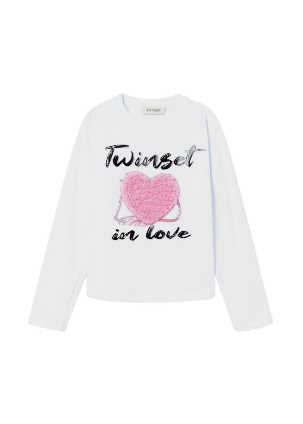 Featured image for “TwinSet T-shirt con Applicazioni Peluche”