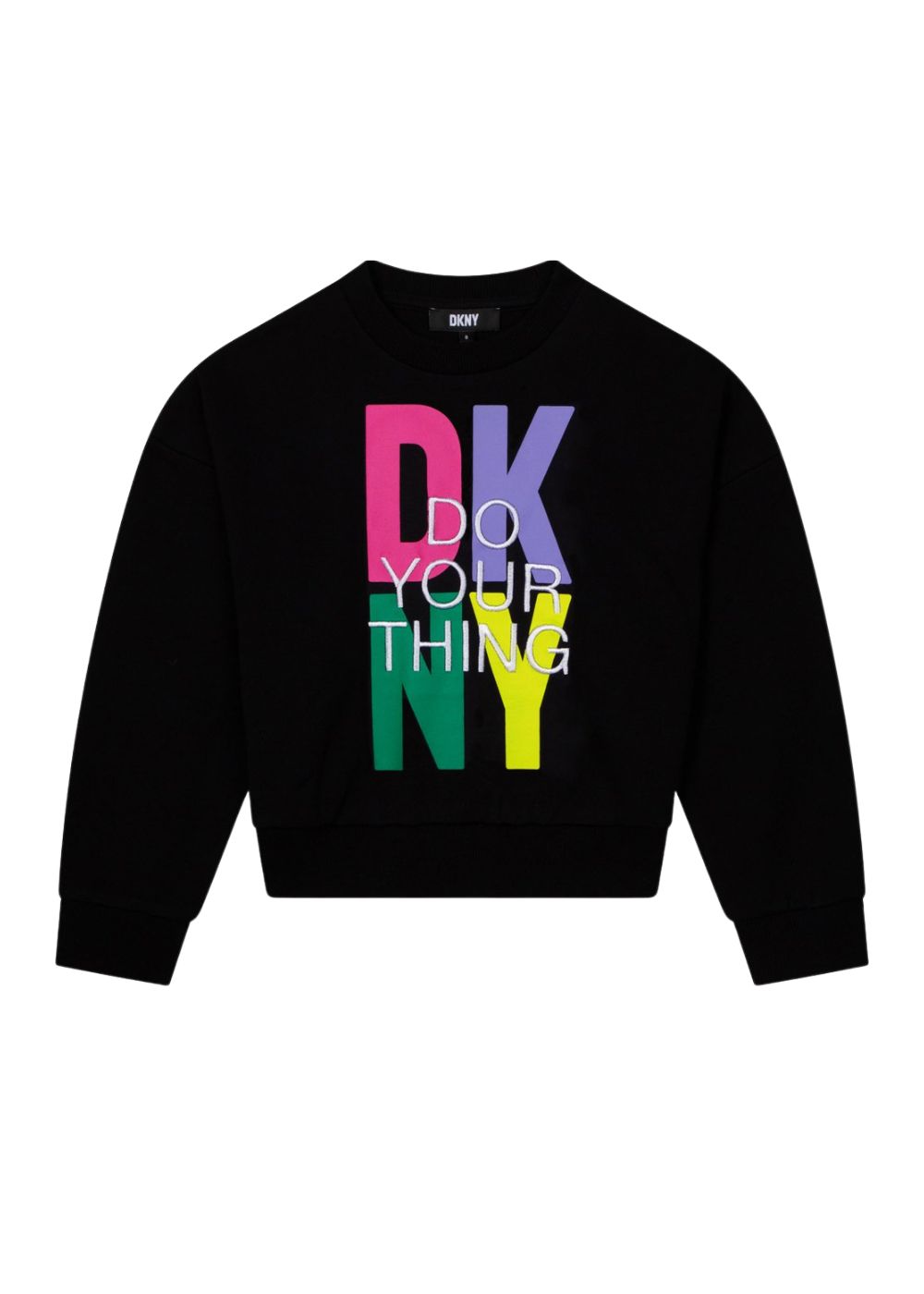 Featured image for “Dkny Felpa Con Stampa Logo”