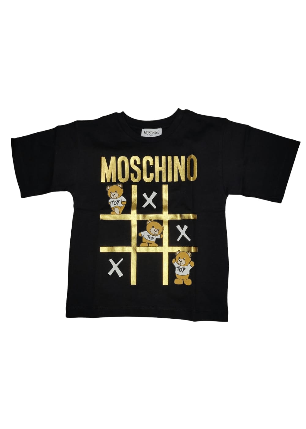 Featured image for “Moschino T-shirt Stampa oro”