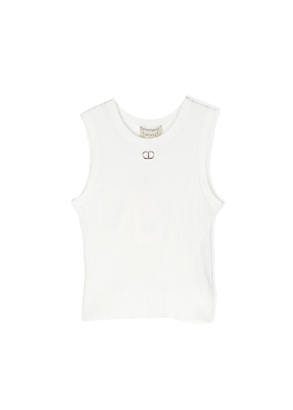 Featured image for “TwinSet Top con logo Oval T”