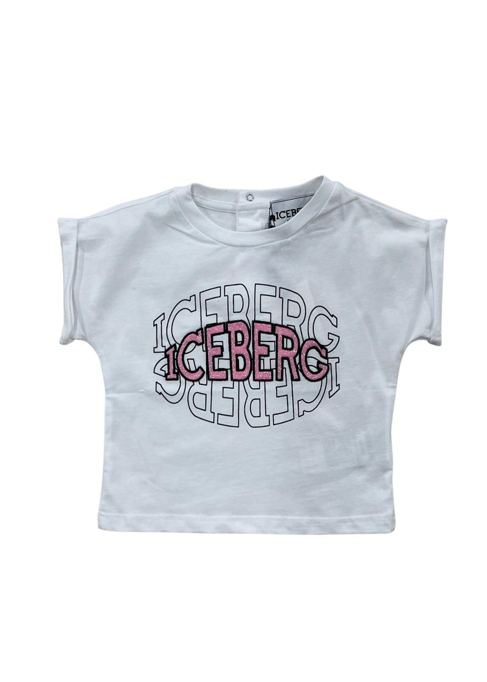 Featured image for “Iceberg T-shirt Con Stampa”