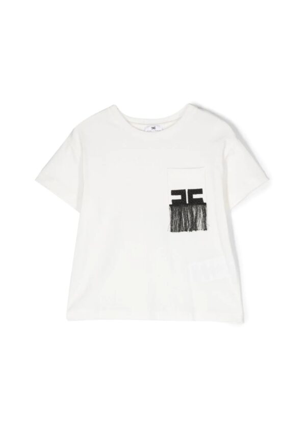 Elisabetta Franchi T-Shirt con Ricamo