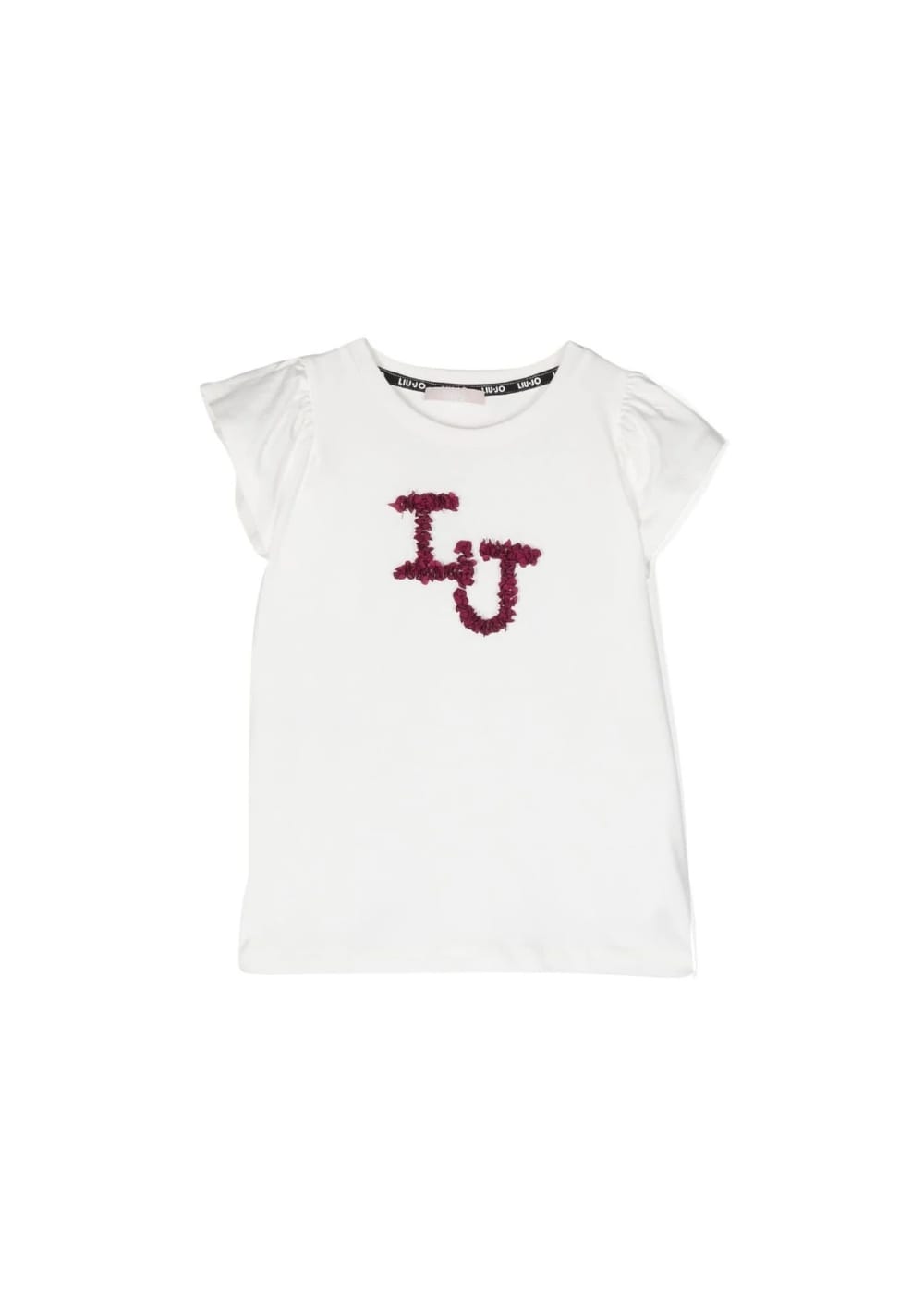 Featured image for “Liu Jo T-shirt con logo petals”