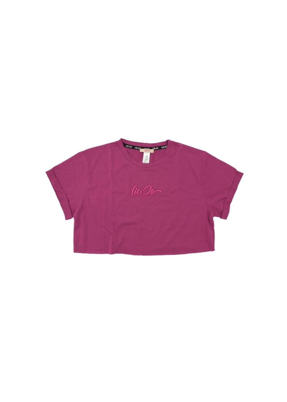 Featured image for “Liu Jo T-shirt cropped con logo”