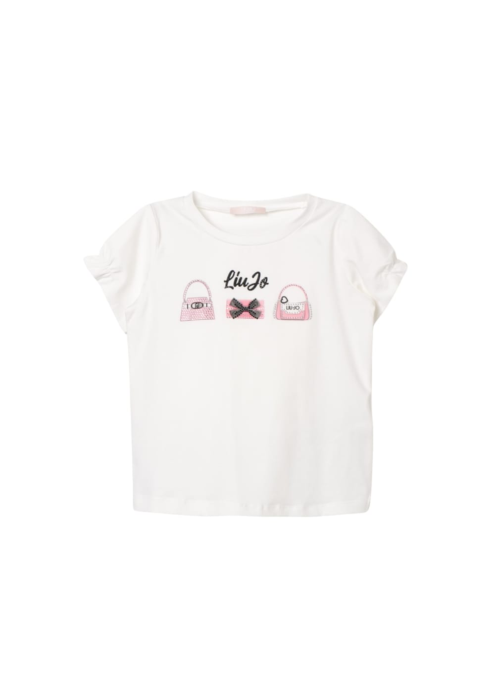 Featured image for “Liu Jo Kids T-shirt Stampa Glitterata”