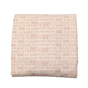 Featured image for “Elisabetta Franchi Coperta Stampa con Logo All-over”