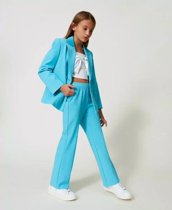 Twinset Pantaloni Flare in crêpe - immagine 3