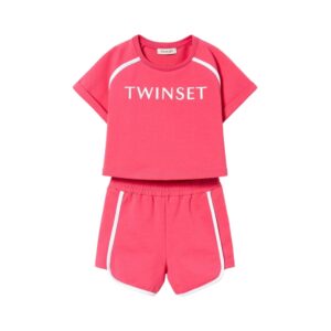 Featured image for “Twinset T-shirt e shorts in felpa”