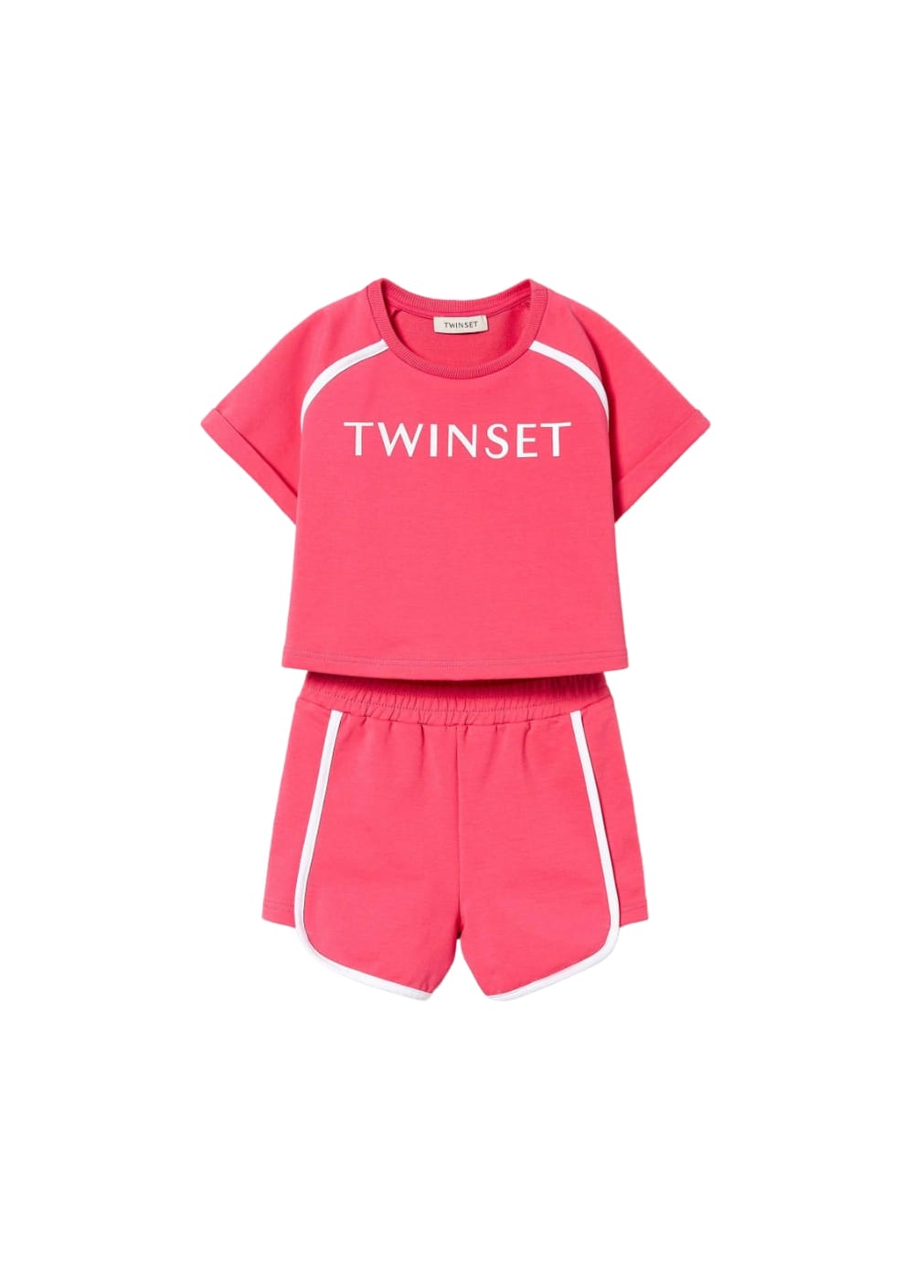 Featured image for “Twinset T-shirt e shorts in felpa”