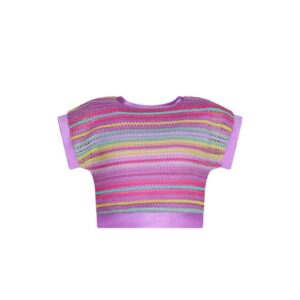 Featured image for “Fun & Fun T-shirt Cropped Multicolore”