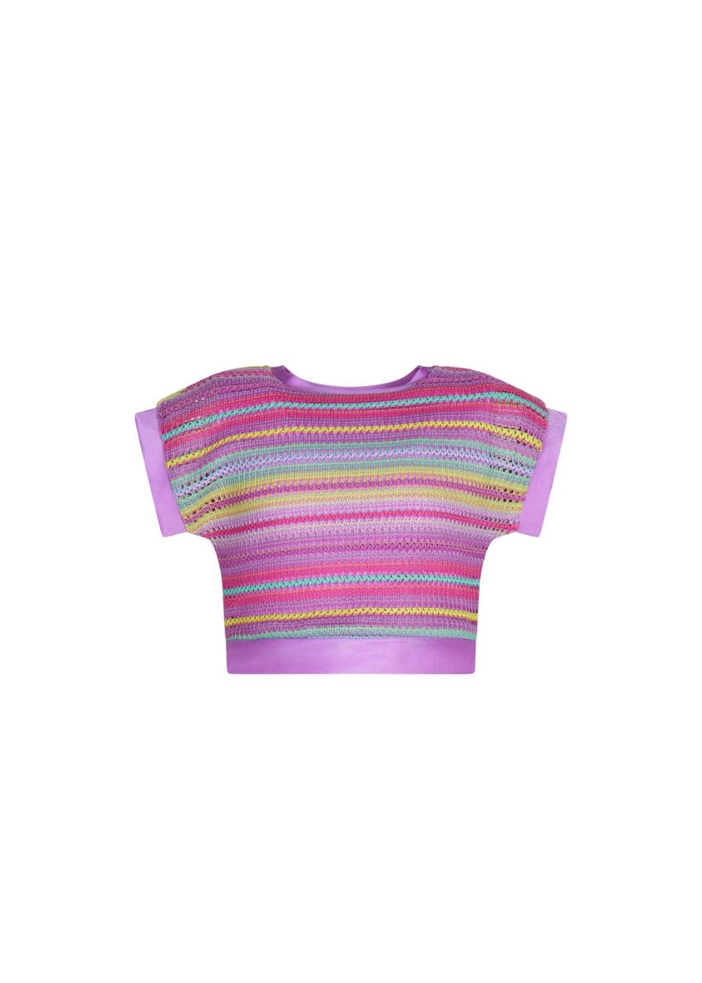 Featured image for “Fun & Fun T-shirt Cropped Multicolore”