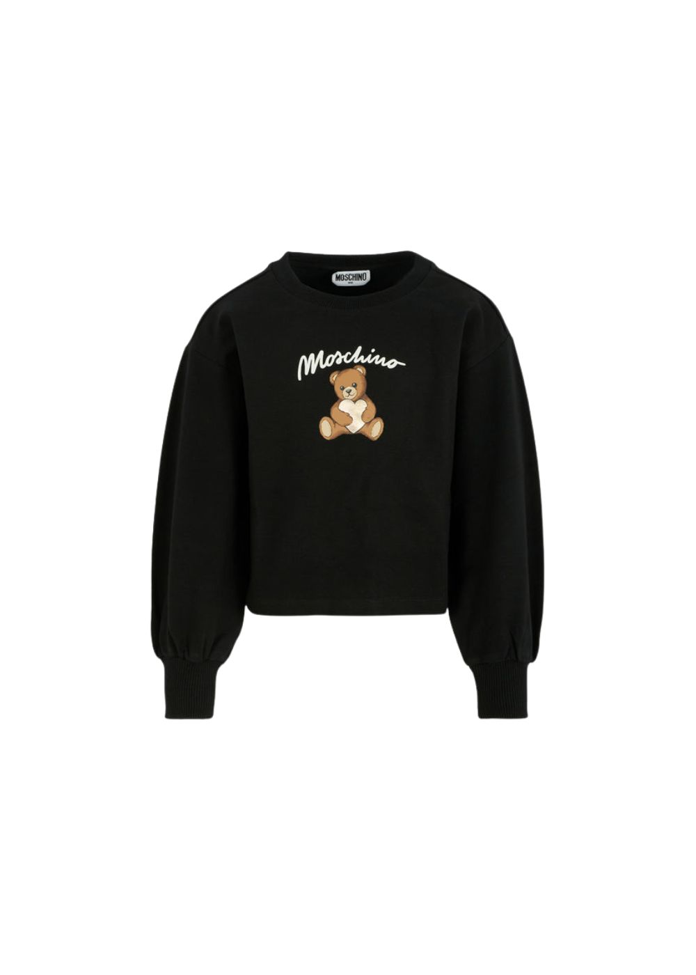 Featured image for “Moschino Felpa Crop con Stampa Anteriore”