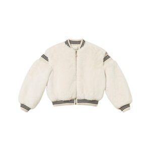 Featured image for “TwinSet Bomber in faux fur con costine rigate”